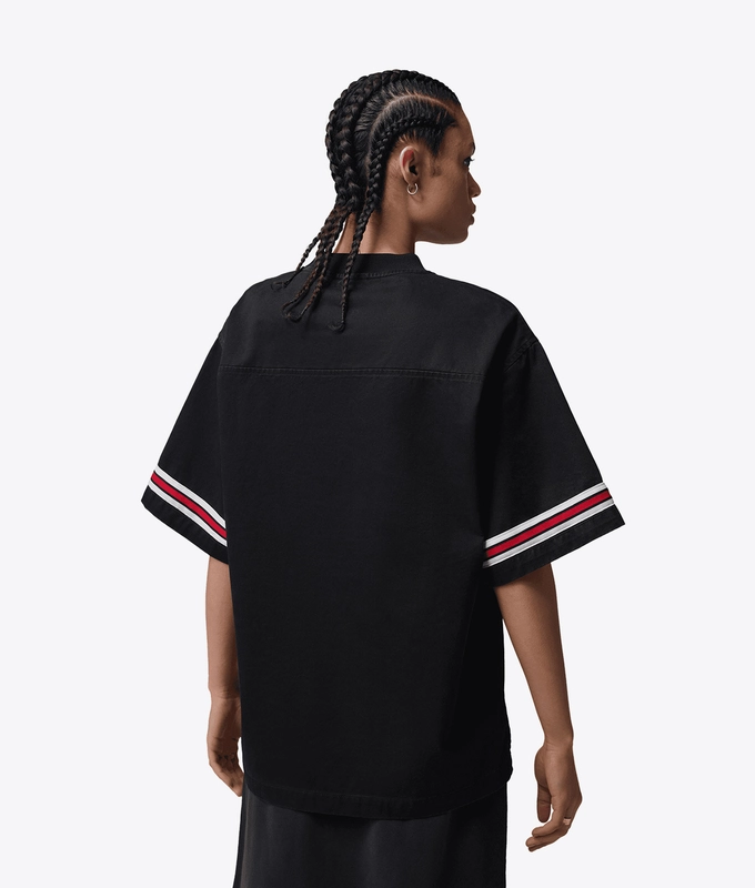 JORDAN FLIGHT WOVEN JERSEY TOP