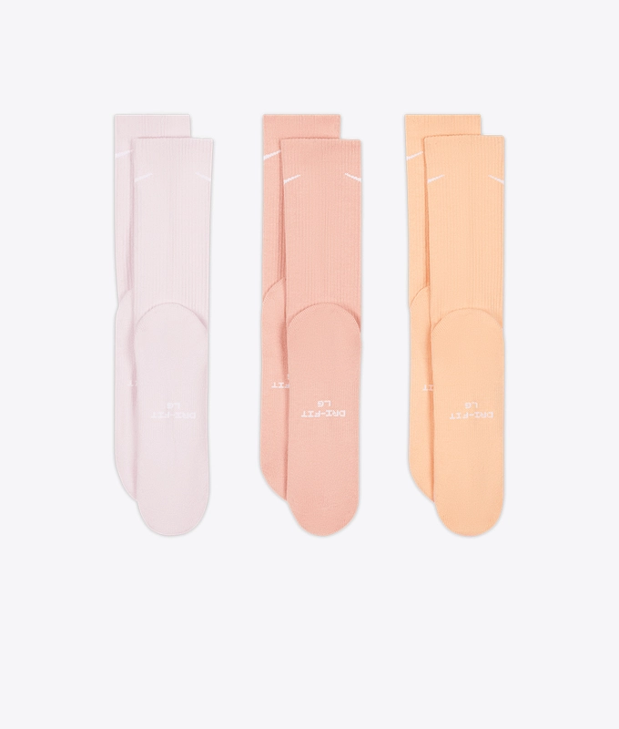 EVERYDAY ELEVATED CREW SOCKS 3 PAIRS
