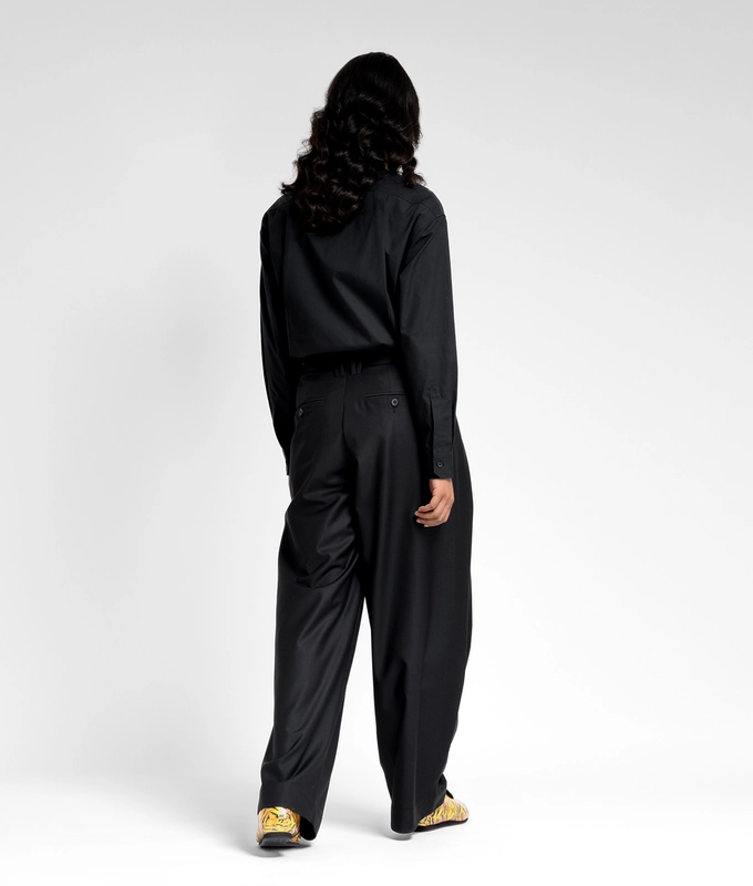 Pleated Pants