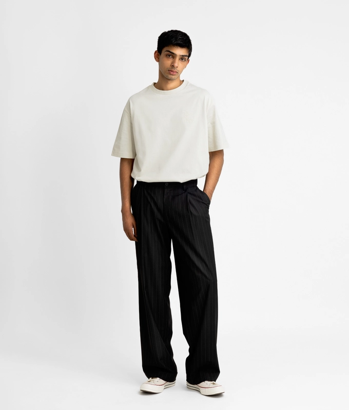 Wide Leg Pleated Pants