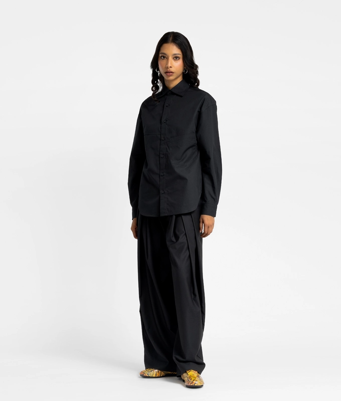 Panelled Shirt
