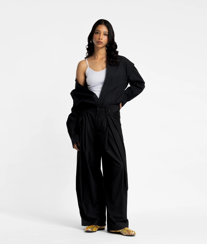 Panelled Shirt