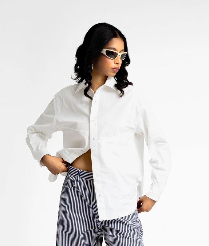 Panelled Shirt