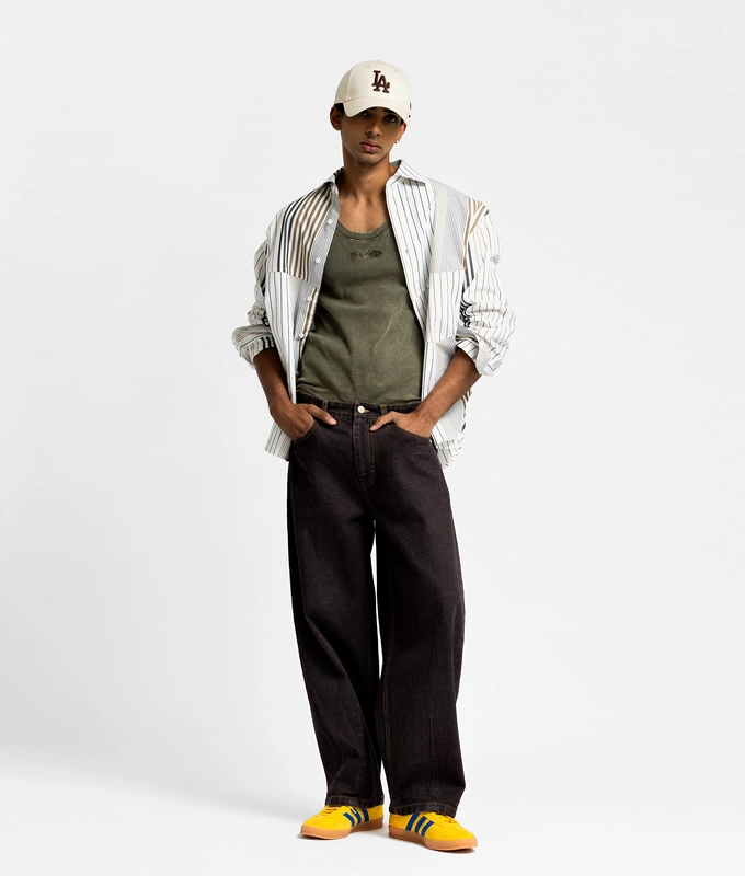 Panelled Shirt