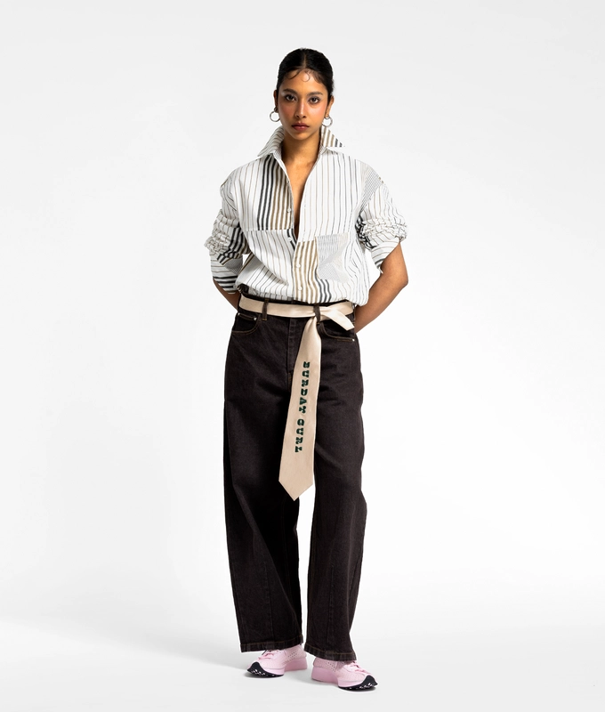 Panelled Shirt
