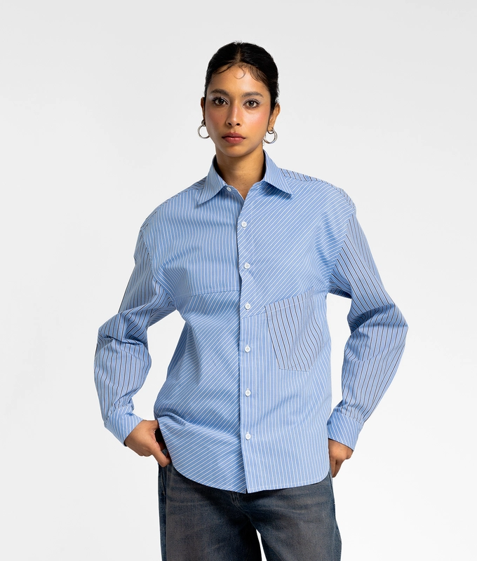 Panelled Shirt