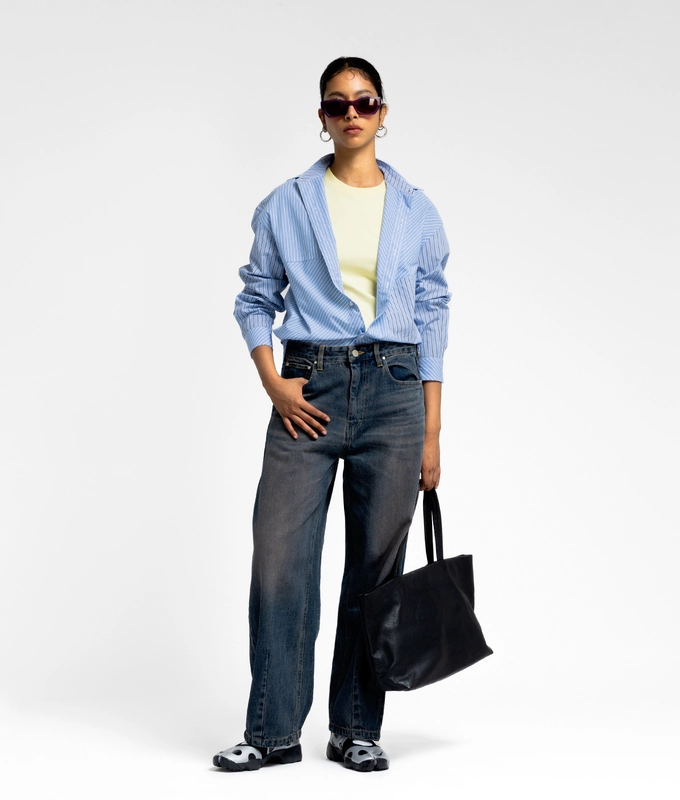 Panelled Shirt
