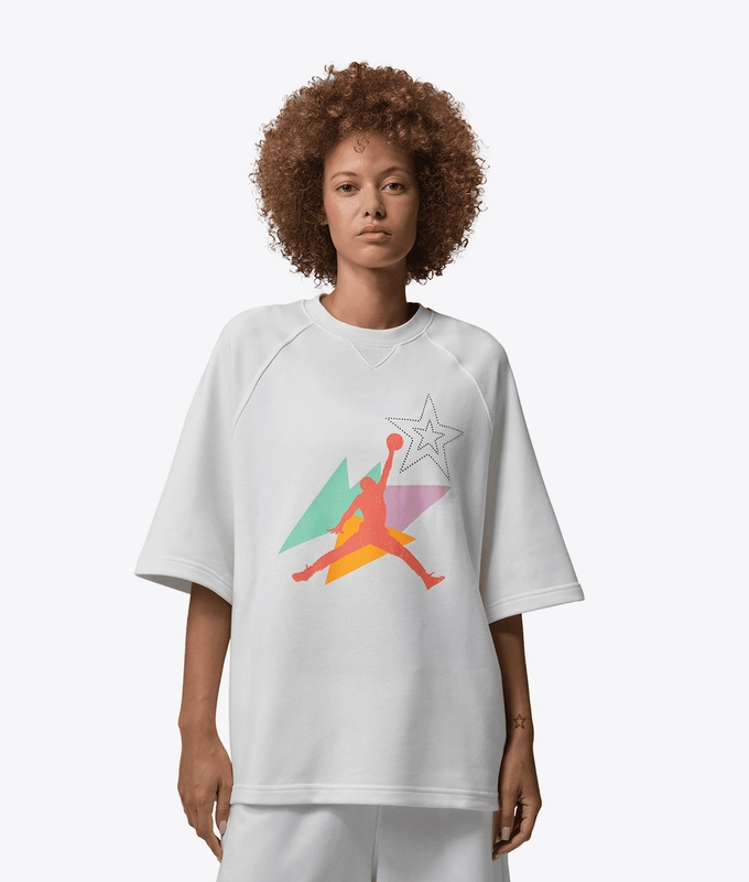 BROOKLYN FRENCH TERRY CREW TEE