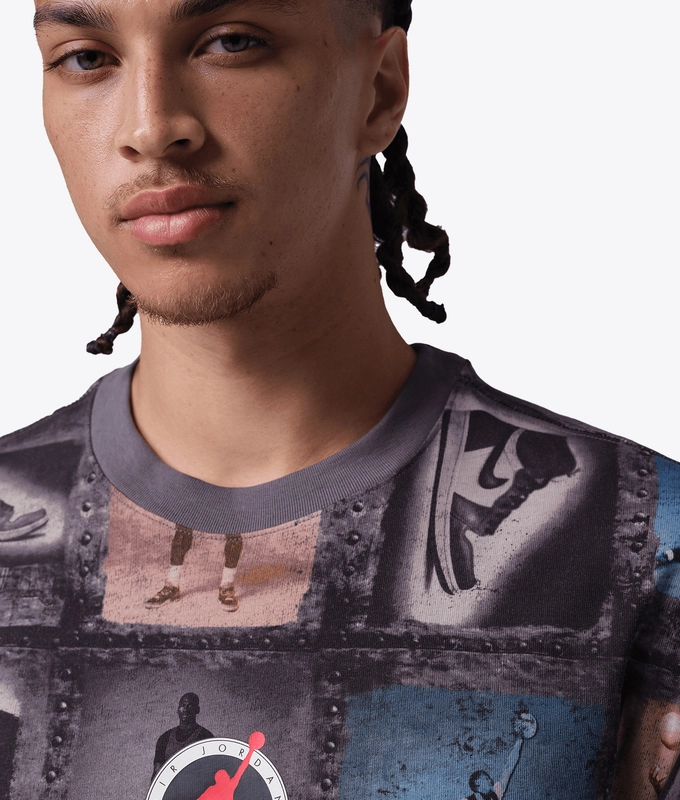 FLIGHT CLUB PRINTED CREW TEE