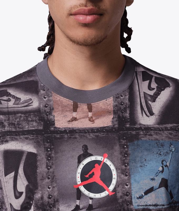FLIGHT CLUB PRINTED CREW TEE