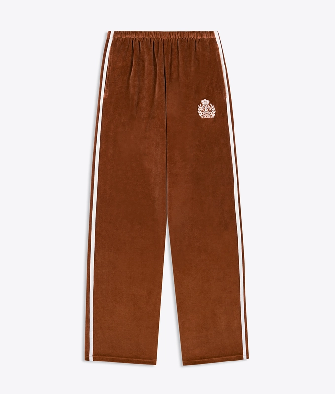 NEW YORK CREST VELOUR SWEATPANT