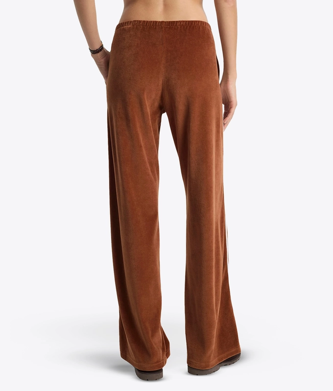 NEW YORK CREST VELOUR SWEATPANT