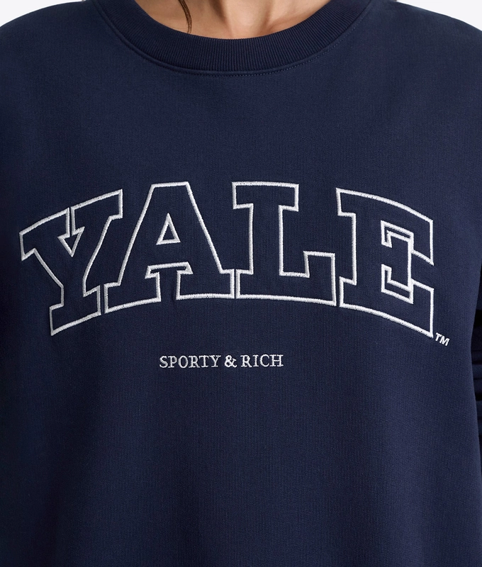X YALE IVY CREWNECK SWEATSHIRT
