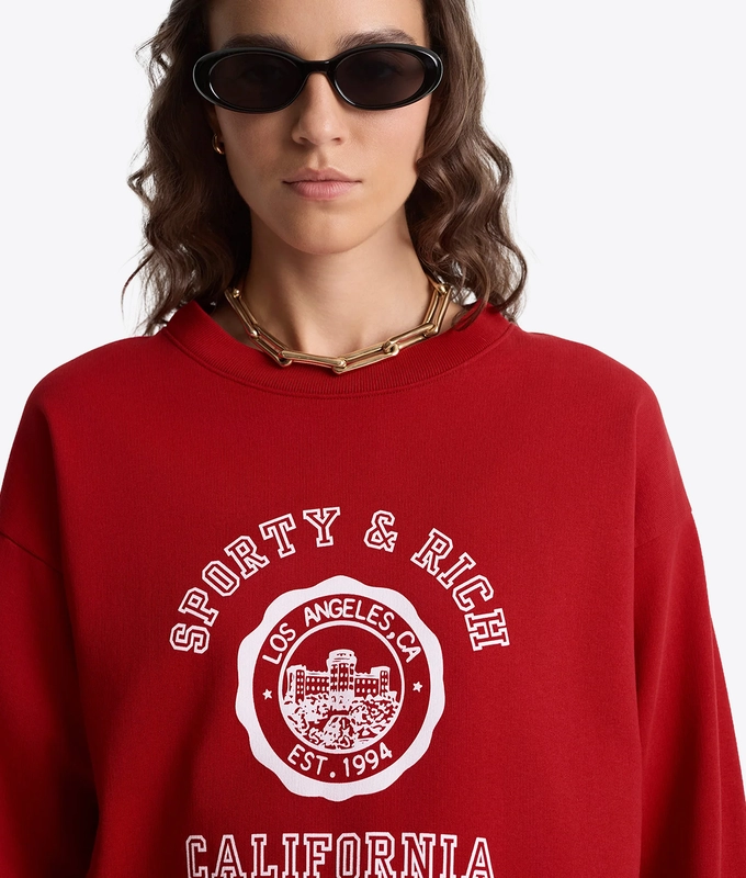 CALIFORNIA EMBLEM CREWNECK SWEATSHIRT