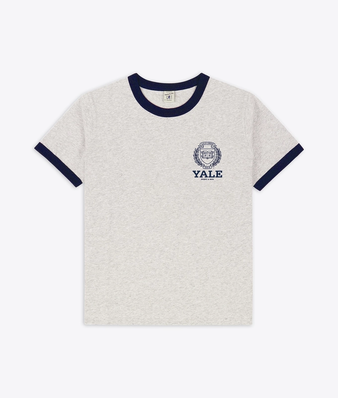 X YALE CREST RINGER T-SHIRT