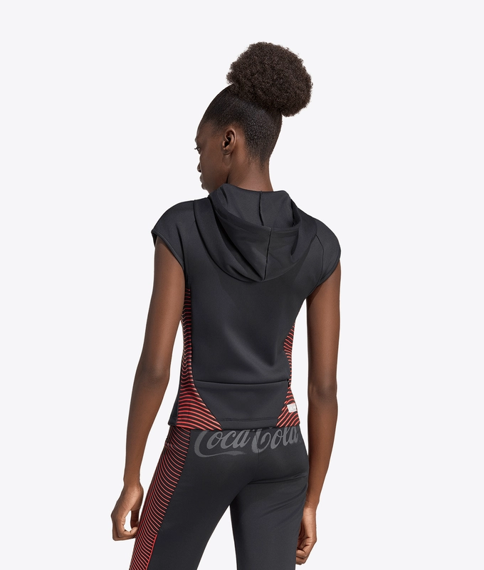 X COCA COLA HOODED TOP
