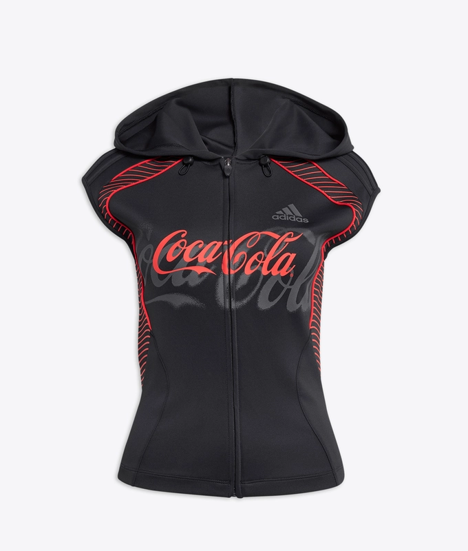 X COCA COLA HOODED TOP