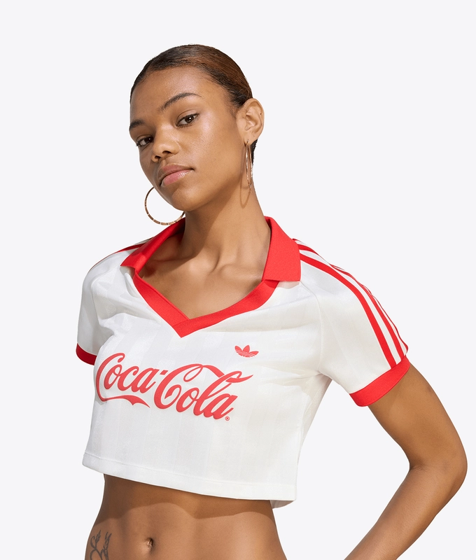 X COCA COLA CROPPED JERSEY