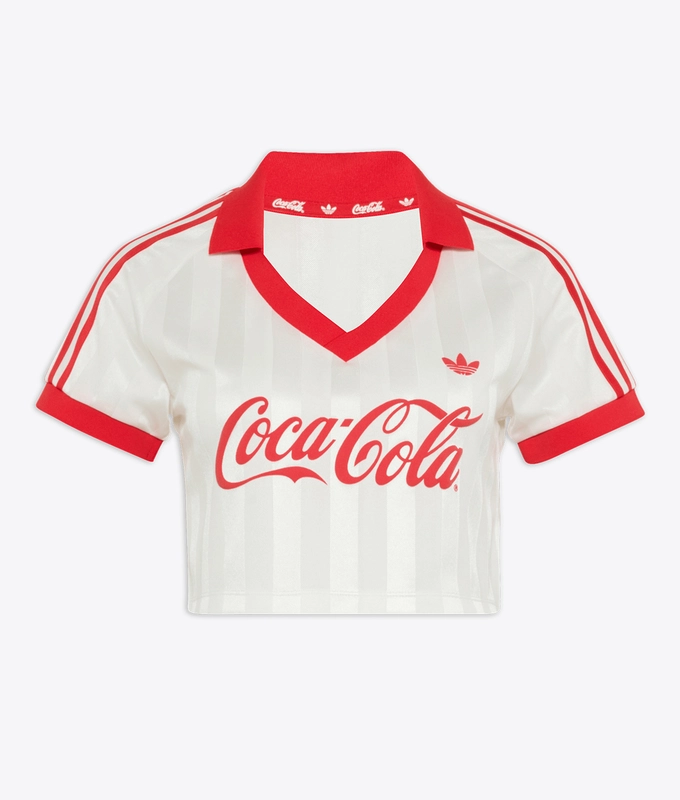 X COCA COLA CROPPED JERSEY