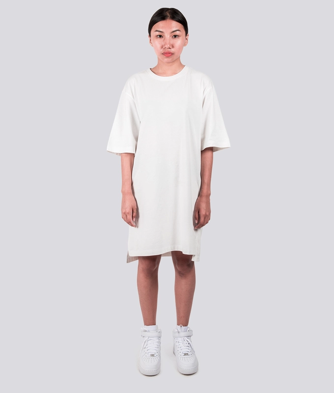 T-SHIRT DRESS 'WHITE'