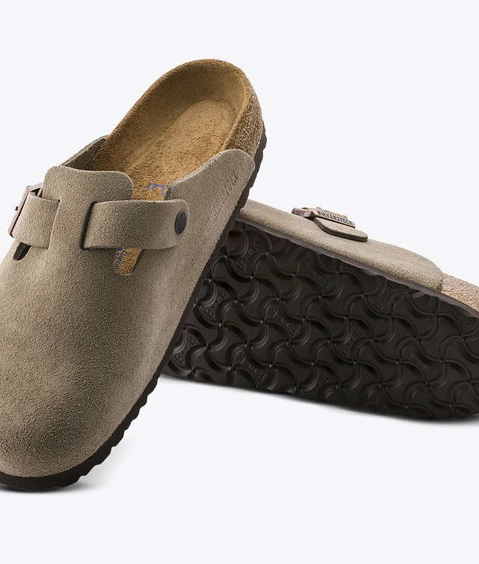 Boston Soft Footbed Suede Leather