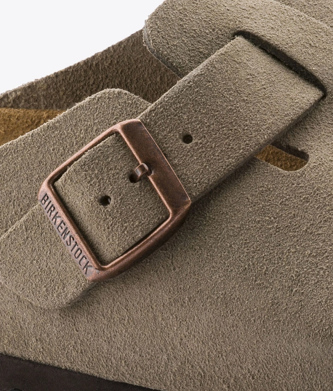 Boston Soft Footbed Suede Leather