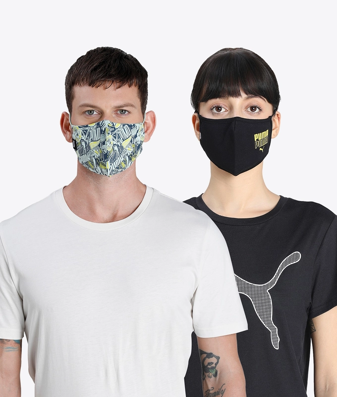 Puma Face Mask Ii Set Of 2 In Adults