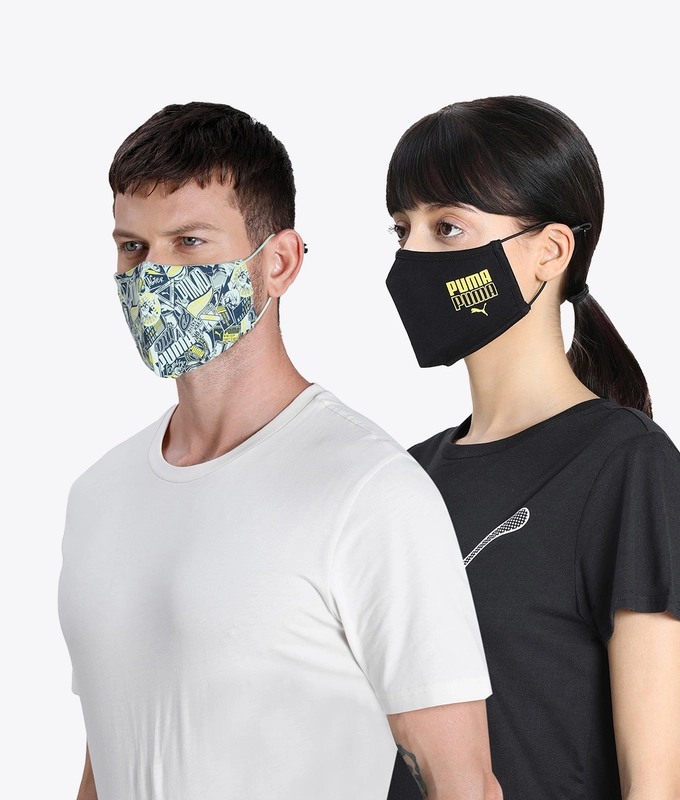 Puma Face Mask Ii Set Of 2 In Adults