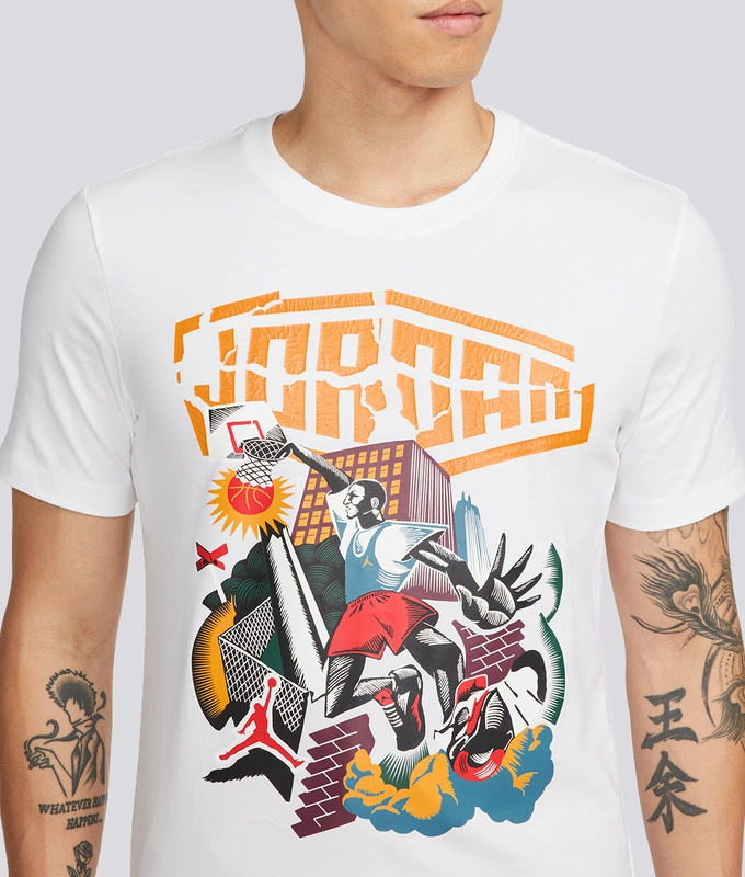 M J Sprt Dna Ss Gfx Crew