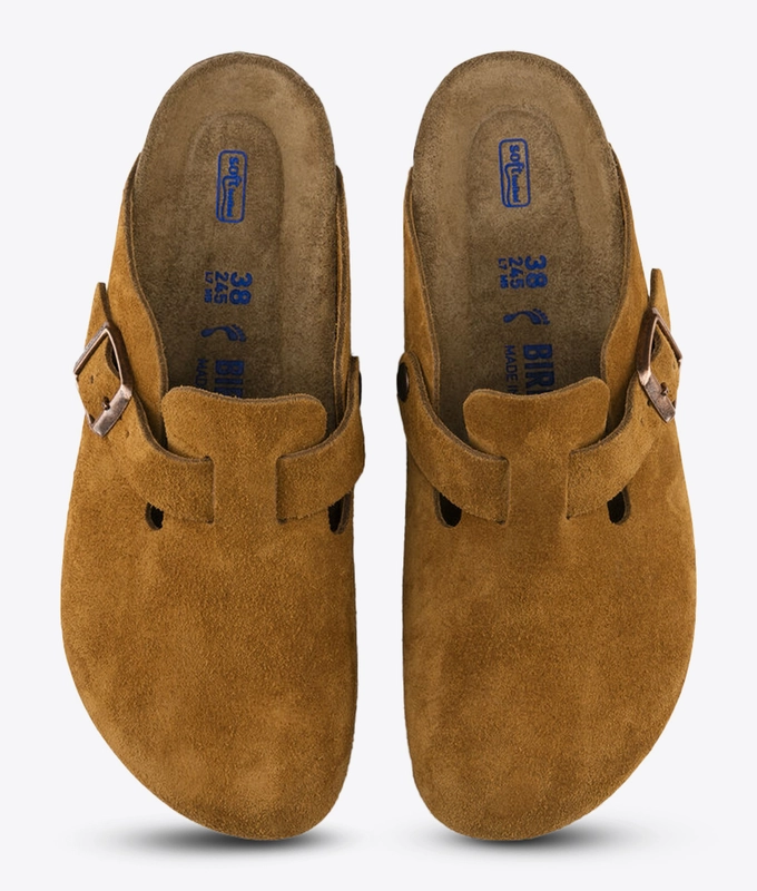 Boston Soft Footbed Suede Leather