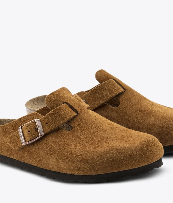 Boston Soft Footbed Suede Leather