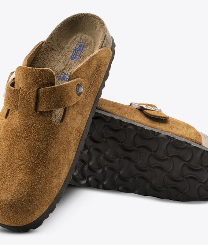Boston Soft Footbed Suede Leather