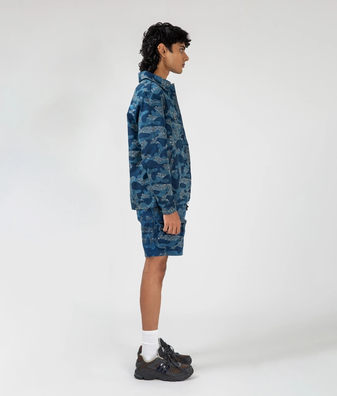 Ajrakh Camo Shacket