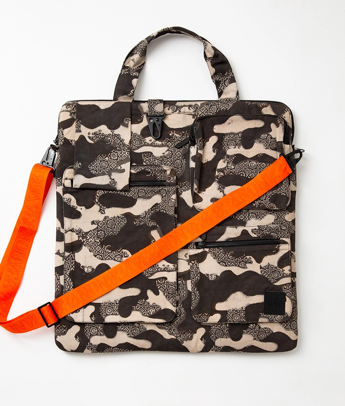 Ajrakh Camo Utility Bag