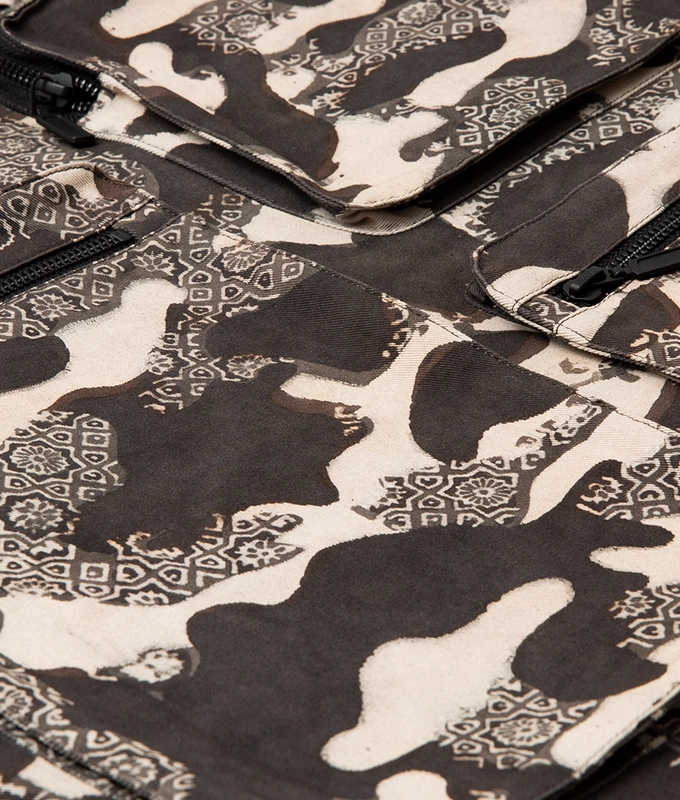 Ajrakh Camo Utility Bag
