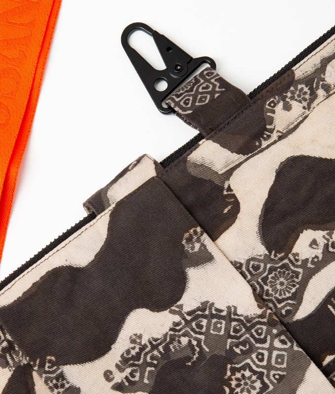 Ajrakh Camo Utility Bag