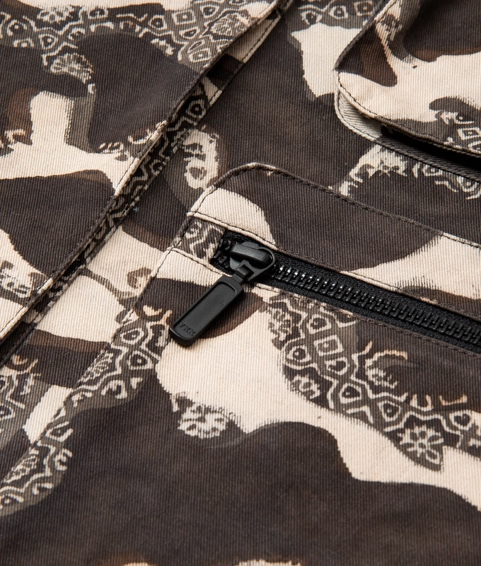 Ajrakh Camo Utility Bag
