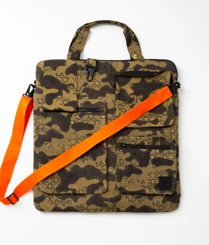 Ajrakh Camo Utility Bag