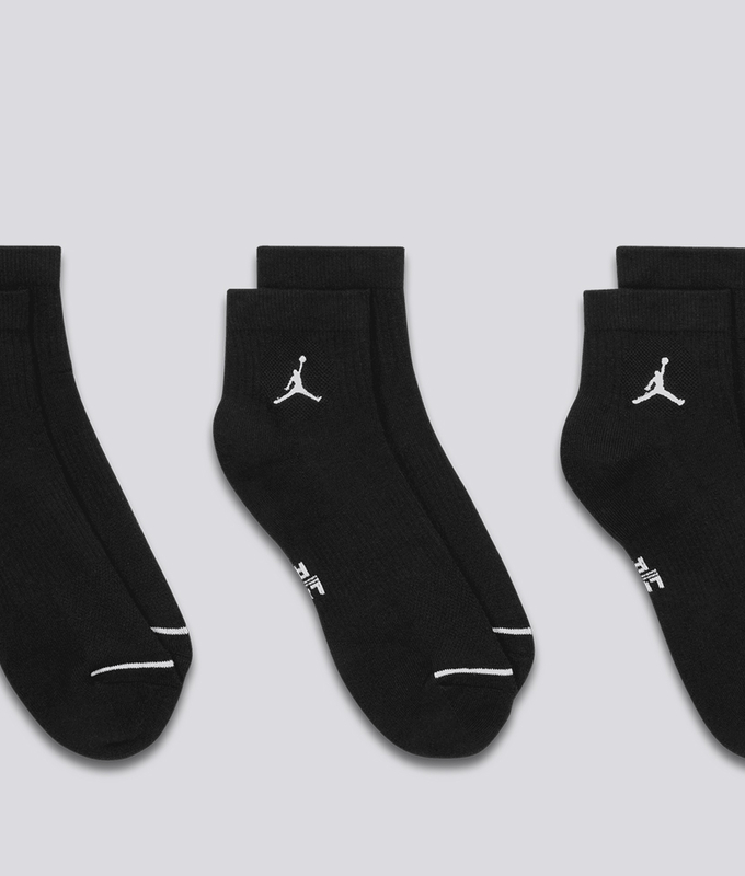 Everyday Cushioned Poly Ankle Socks 3 Pairs