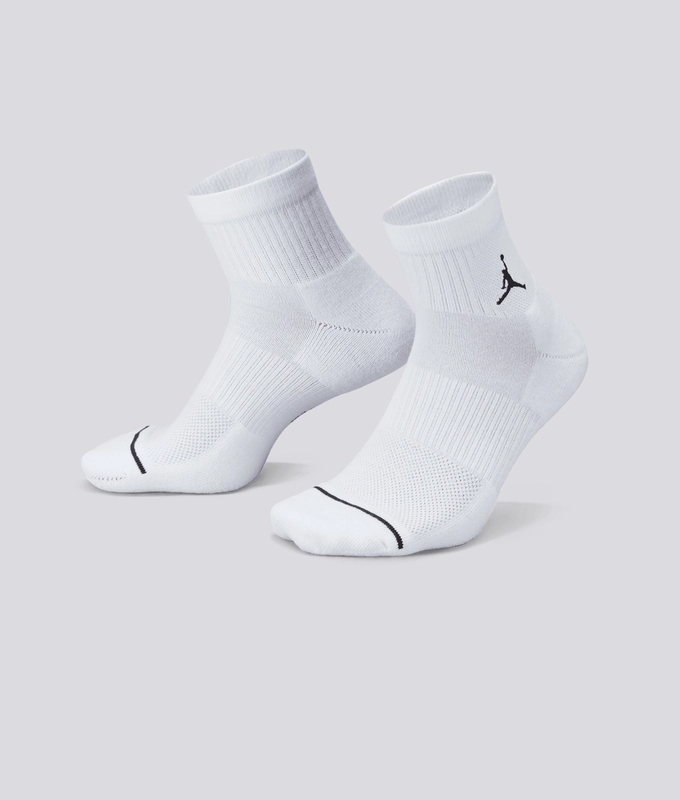 EVERYDAY CUSHIONED POLY ANKLE SOCKS 3 PAIRS