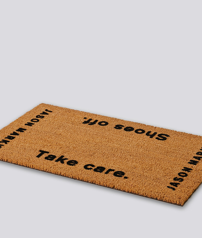 Shoes Off Welcome Mat