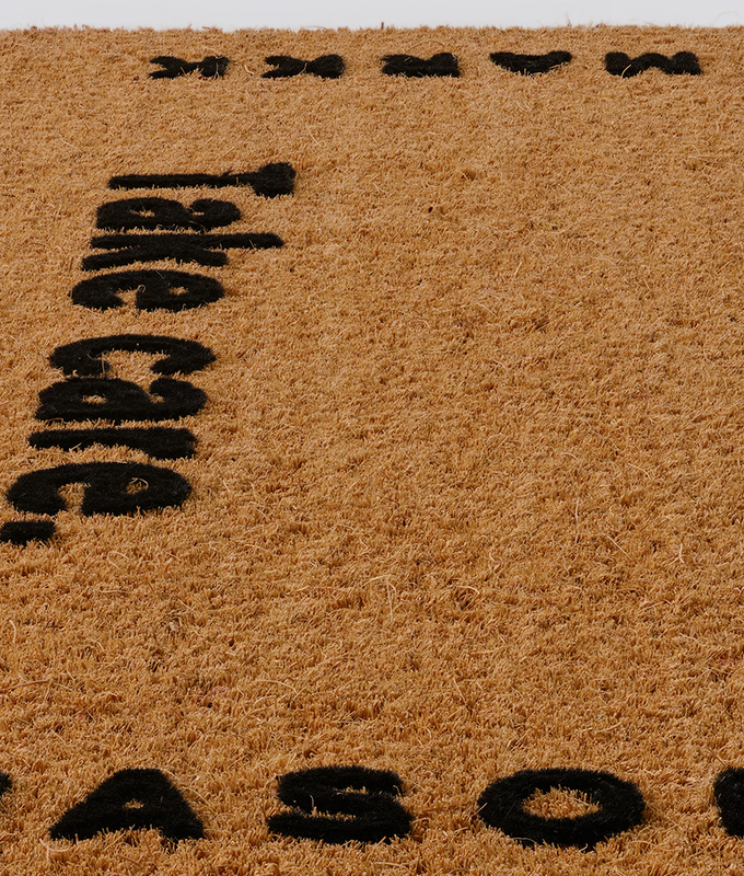 Shoes Off Welcome Mat